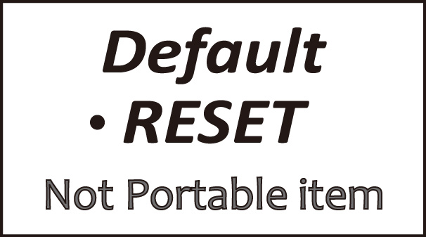 Default Reset Hardwire Switch