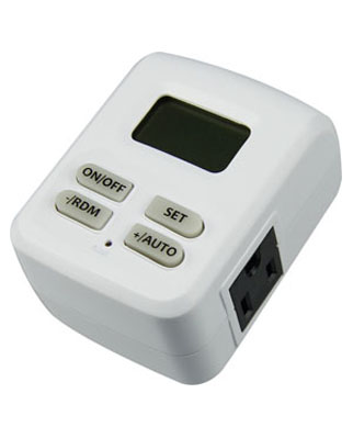 Eco Plugs Indoor Wireless Remote Control Timers, 2-Pack